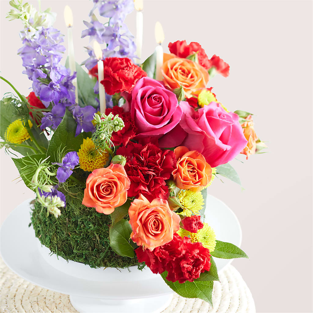 Best Year Yet Floral Cake –  Walnut Creek Florist, Walnut Creek CA