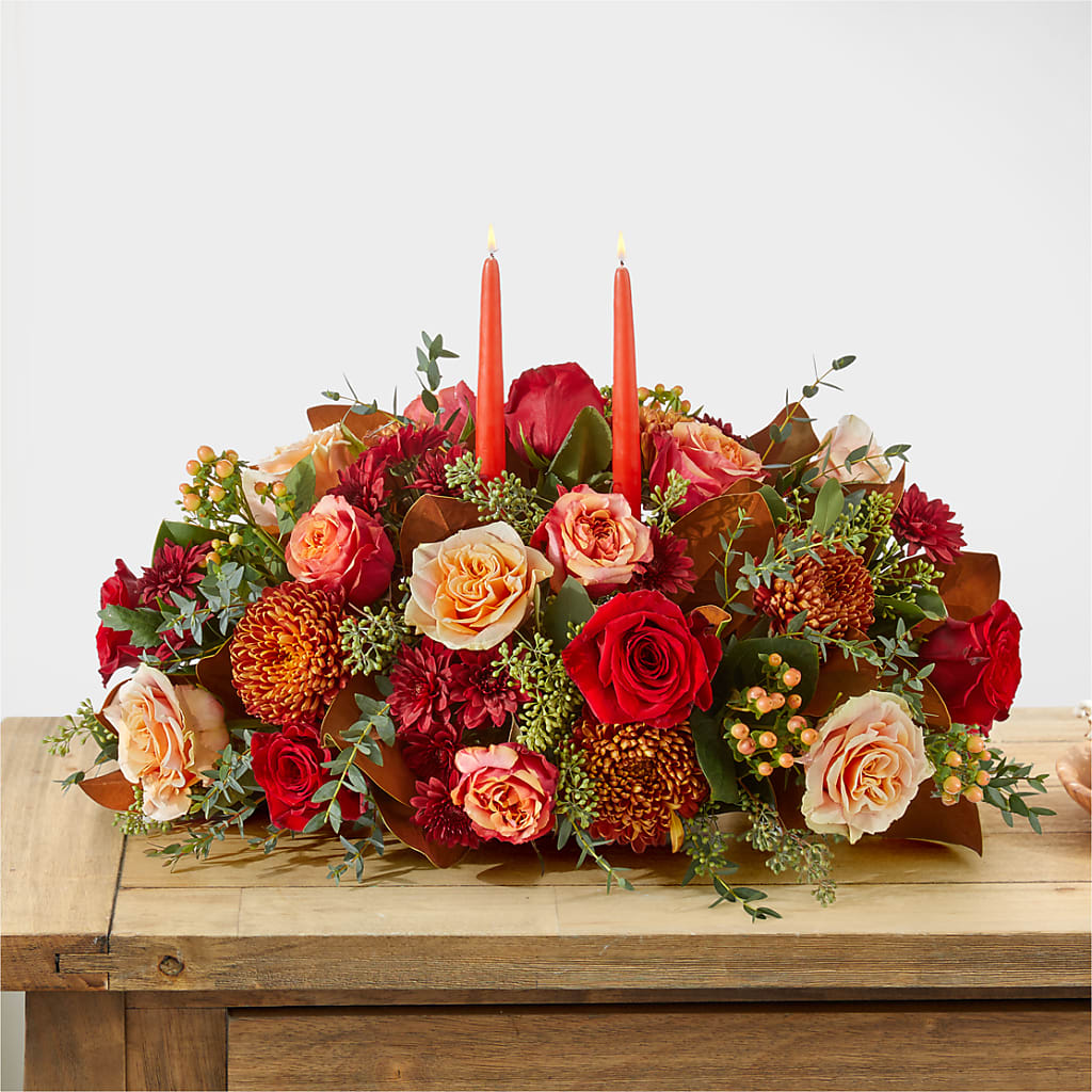 Gather Near Centerpiece –  Walnut Creek Florist, Walnut Creek CA