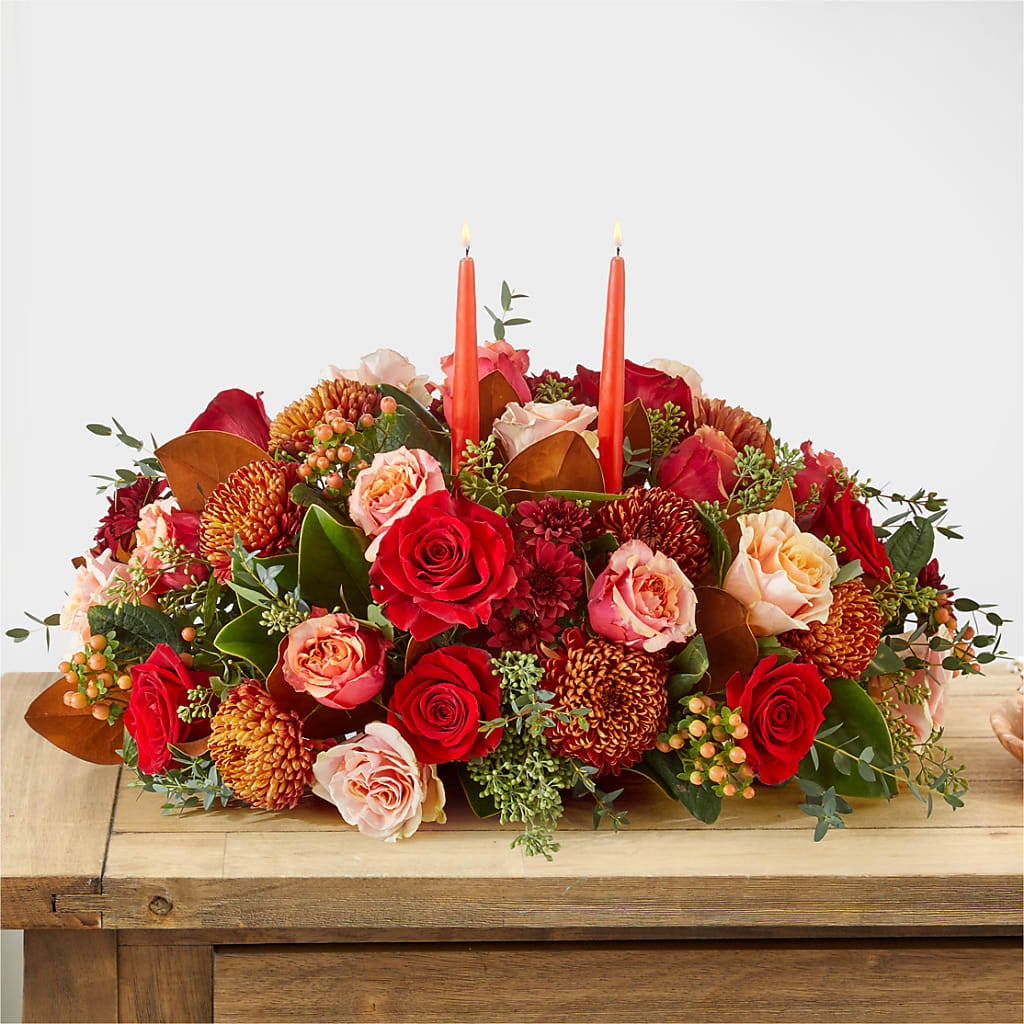 Gather Near Centerpiece –  Walnut Creek Florist, Walnut Creek CA