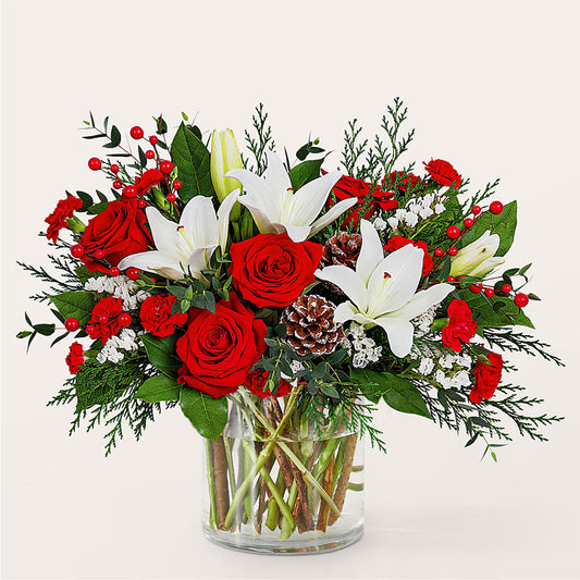 Best in Snow Bouquet –  Walnut Creek Florist, Walnut Creek CA