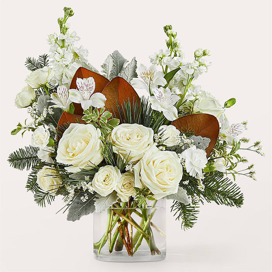 Fresh Snowfall Bouquet –  Walnut Creek Florist, Walnut Creek CA