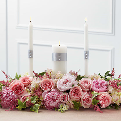 Worldwide Romance Unity Candle Arrangement –  Walnut Creek Florist, Walnut Creek CA