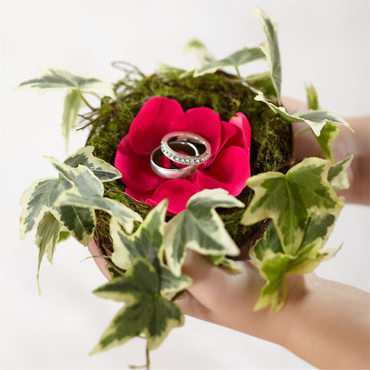 Lila Rose Ring Nest –  Walnut Creek Florist, Walnut Creek CA