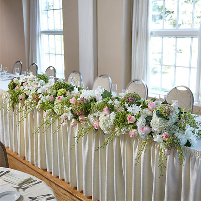 State of Joy Head Table Arrangement –  Walnut Creek Florist, Walnut Creek CA